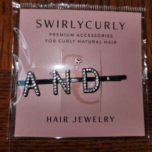 SwirlyCurly Rhinestone Hair Jewelry